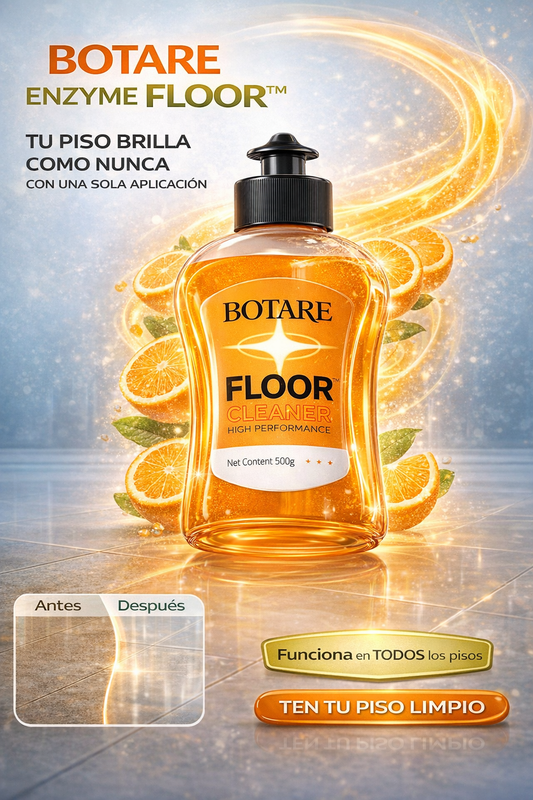 BOTARE Devuelve el brillo espejo a tu piso en 5 minutos (Olor naranja)