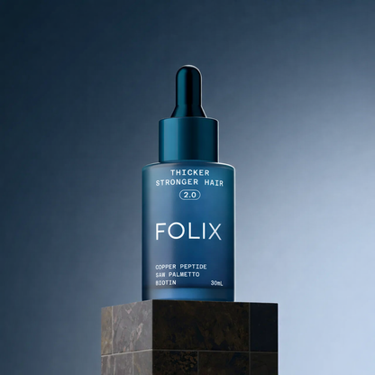 FOLIX Serum | Fórmula avanzada de péptidos de cobre para el crecimiento del cabello