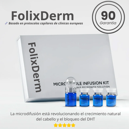 FolixDerm - Bloquea el DHT y activa el crecimeinto del cabello